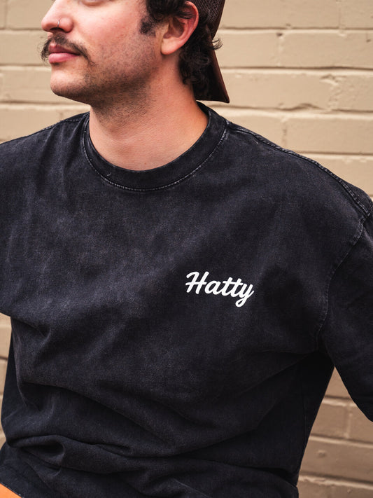 Charcoal Memory- Vintage Tee