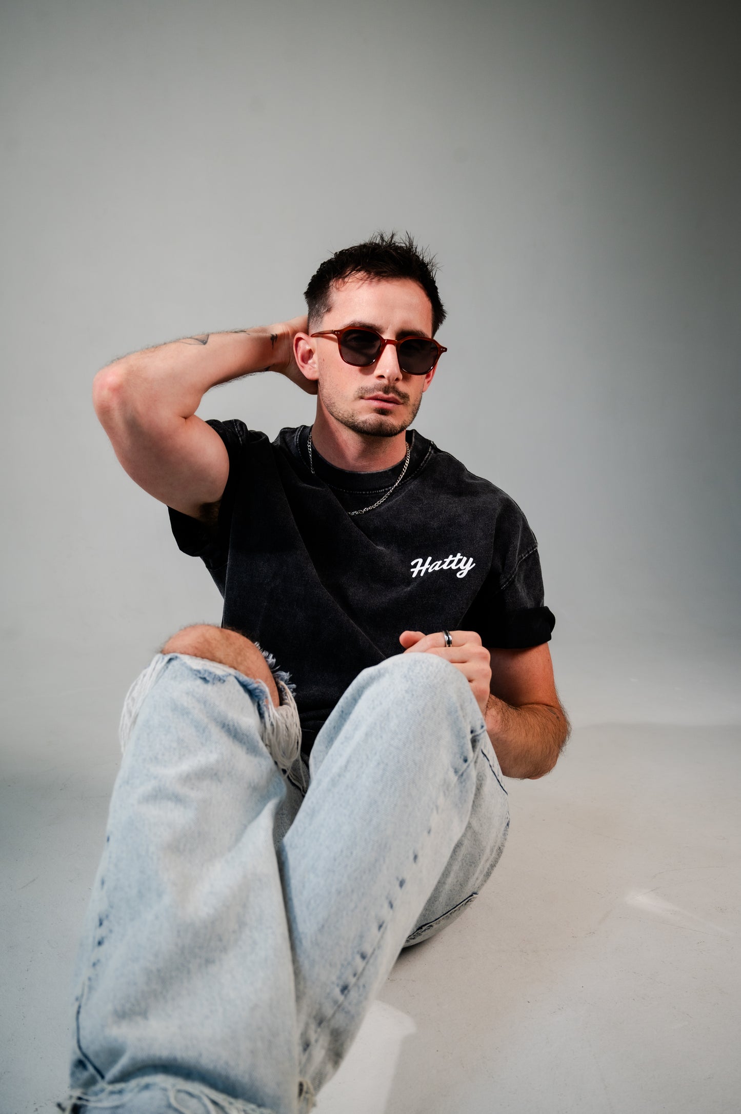 Charcoal Memory- Vintage Tee