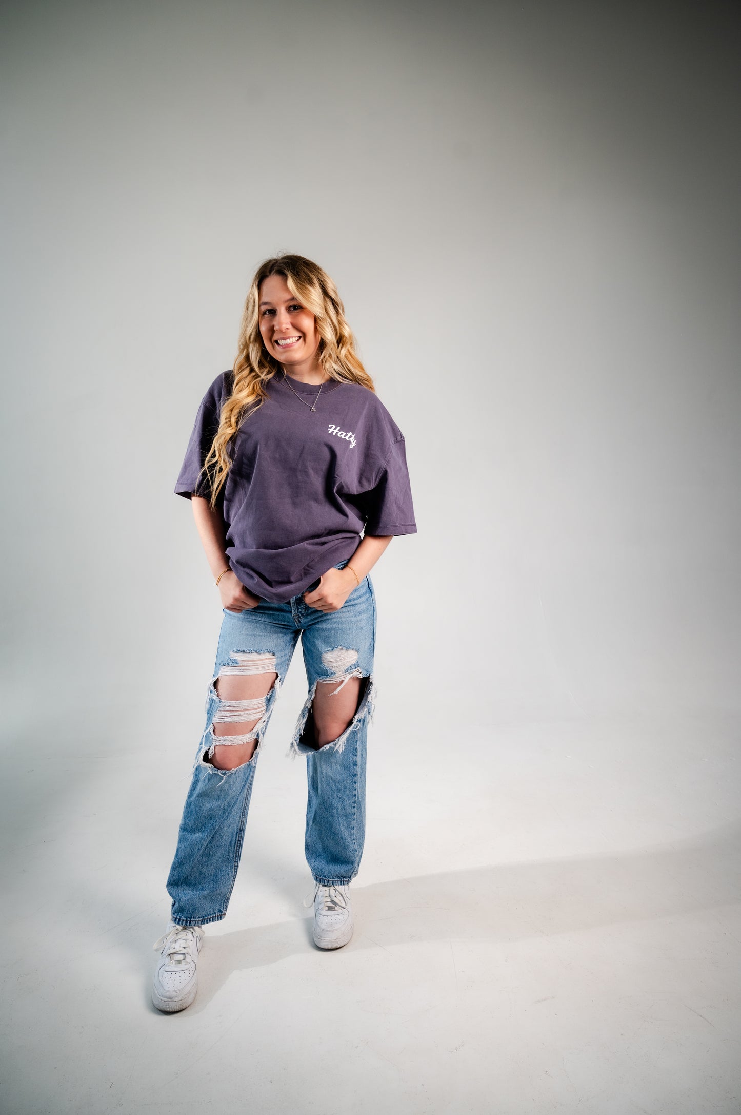 Blackberry Cream - Vintage Tee