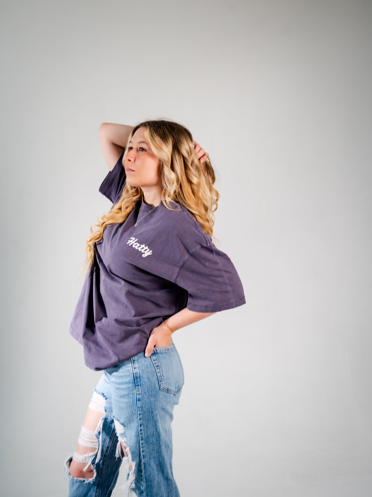 Blackberry Cream - Vintage Tee