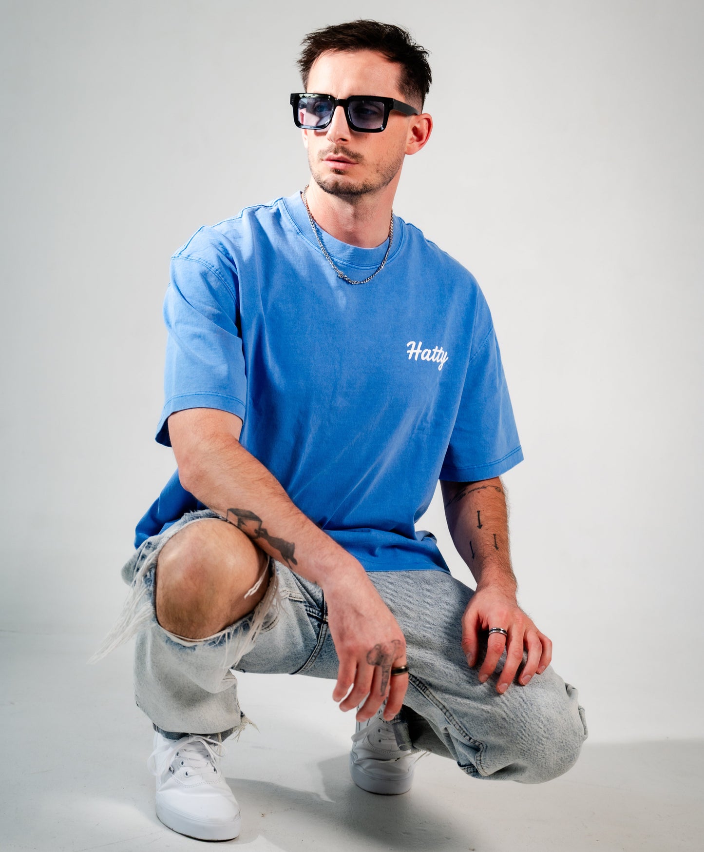 Blue Bubble Gum - Vintage Tee