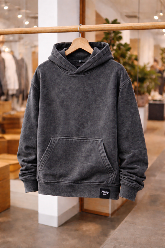 Hatty Charcoal Oversize Hoodie